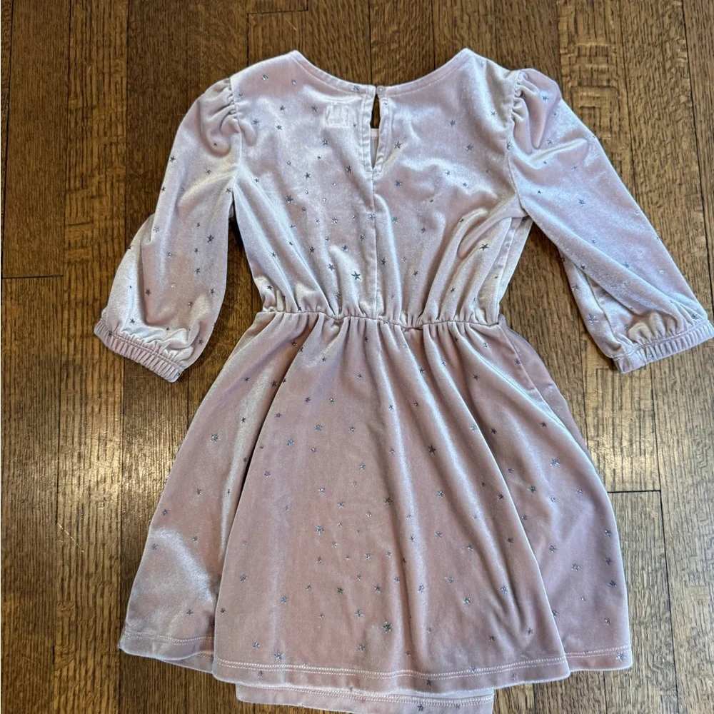 Pink velvet GAP dress size XS